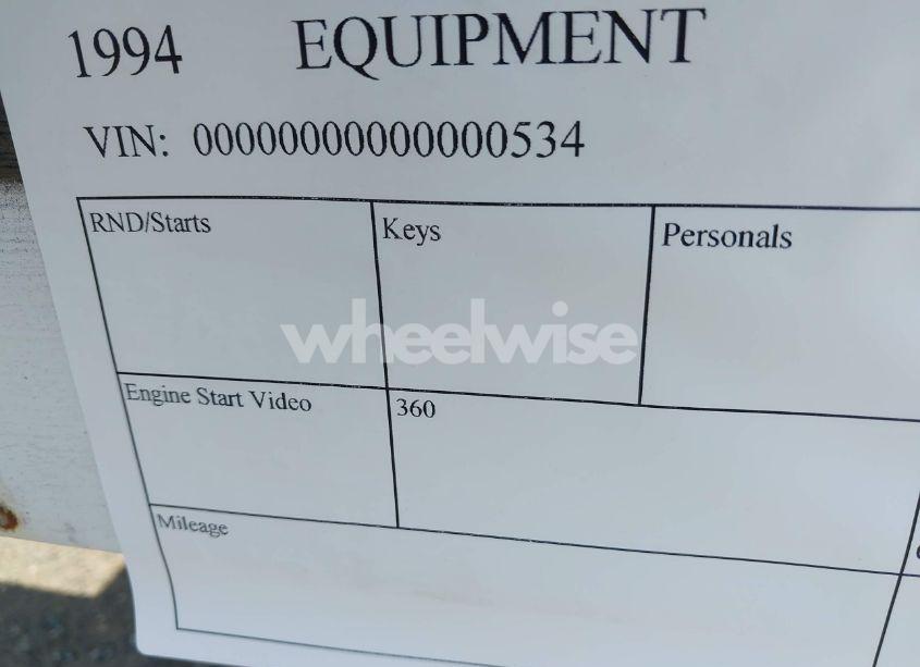 Photo 9 of 1994 Equipment Gse 1215 (VIN 00000000000000534)