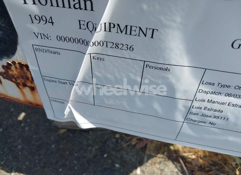 Photo 9 of 1994 Equipment Gse 1215 (VIN 00000000000T28236)