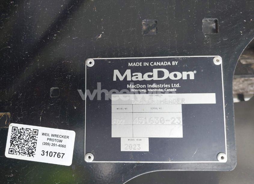 Photo 9 of 2023 Mac Don FD240 (VIN 00000000045163023)