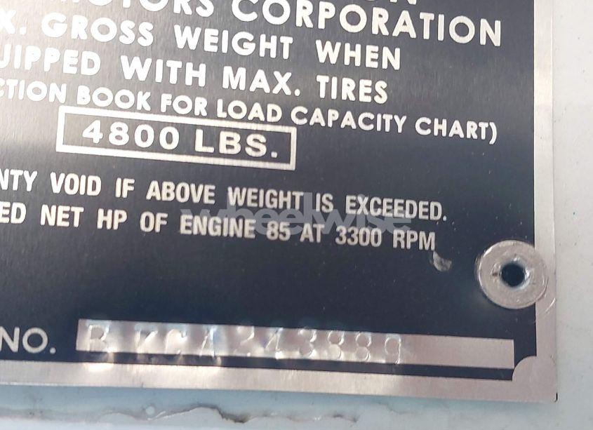 Photo 9 of 1952 Chevrolet 150 (VIN 0000000BKCA243889)