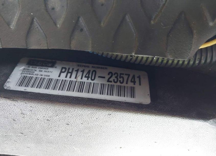 2011 Clubcar Precedent