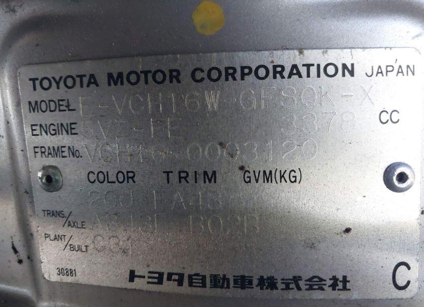 Photo 9 of 1998 Toyota Other (VIN 00000VCH160003120)