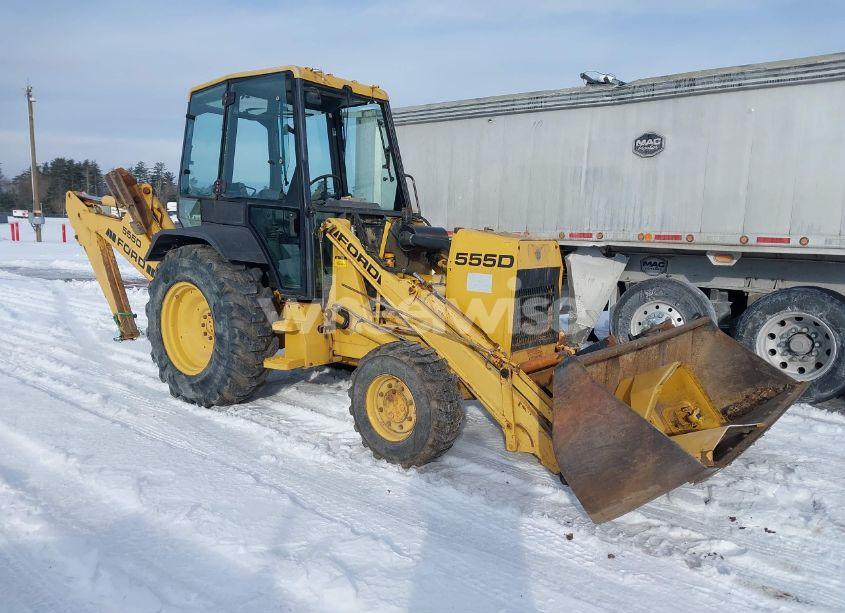 1996 Ford 555d BACKHOE (VIN 0AB39836555D18048) main photo