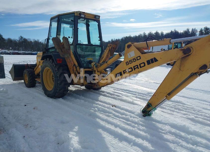 Photo 3 of 1996 Ford 555d BACKHOE (VIN 0AB39836555D18048)