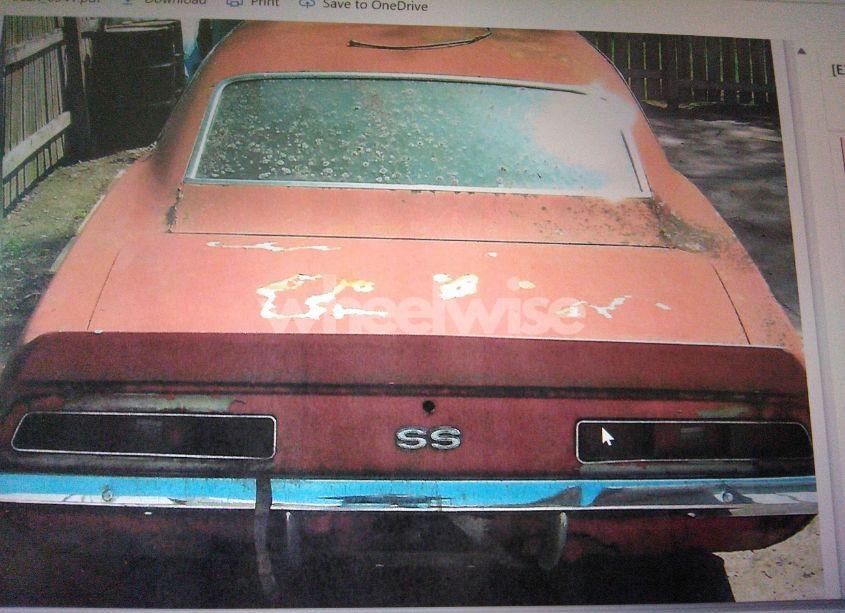 Photo 16 of 1969 Chevrolet Camaro (VIN 123379N698804)