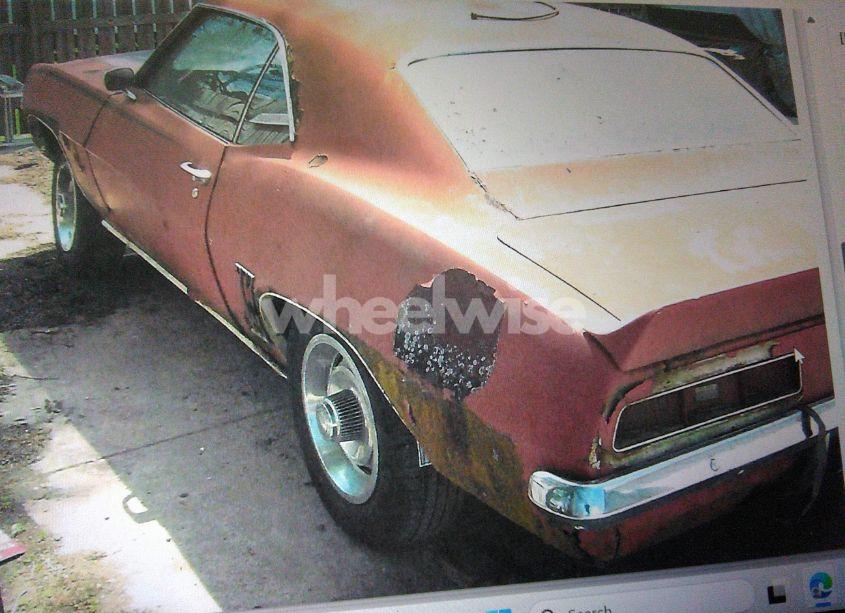 Photo 3 of 1969 Chevrolet Camaro (VIN 123379N698804)