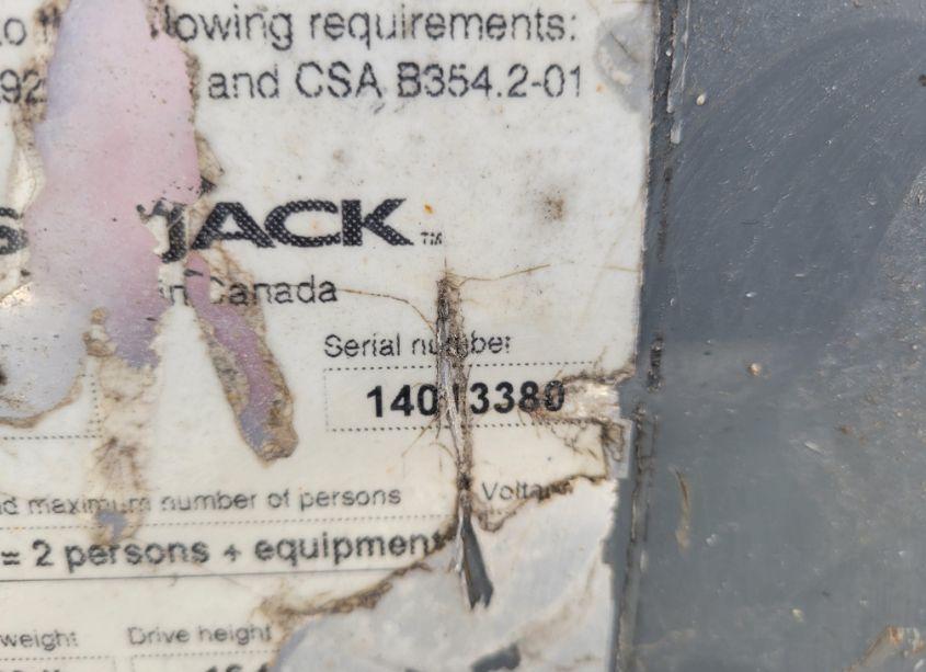 Photo 7 of 2018 Skyjack Sj16 N/A (VIN 14013380)