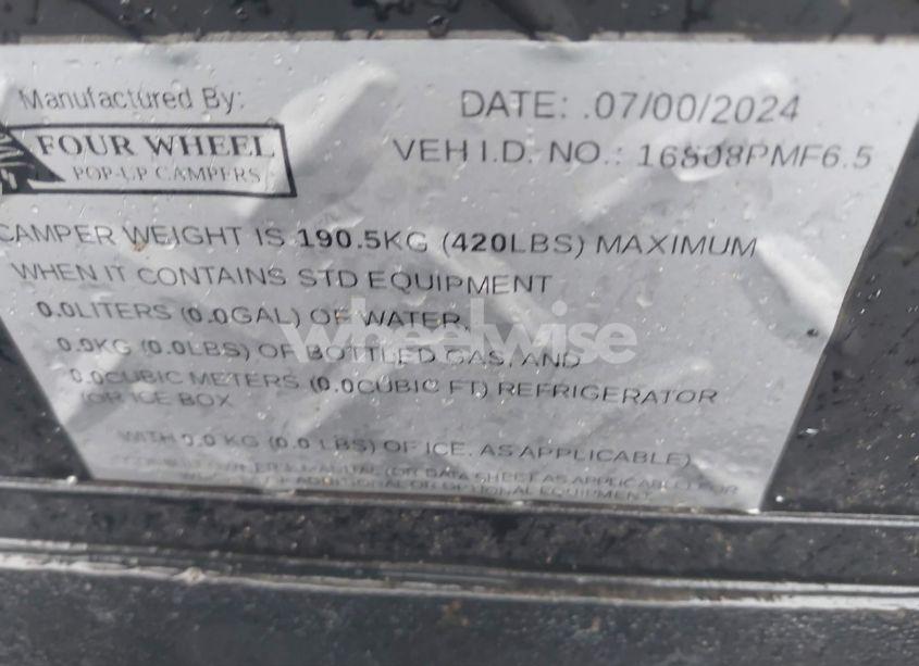 Photo 9 of 2024 Swc 24209 N/A (VIN 16808PMF65)