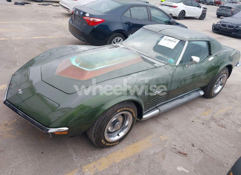 Photo 2 of 1970 Chevrolet Corvette (VIN 194370S412274)