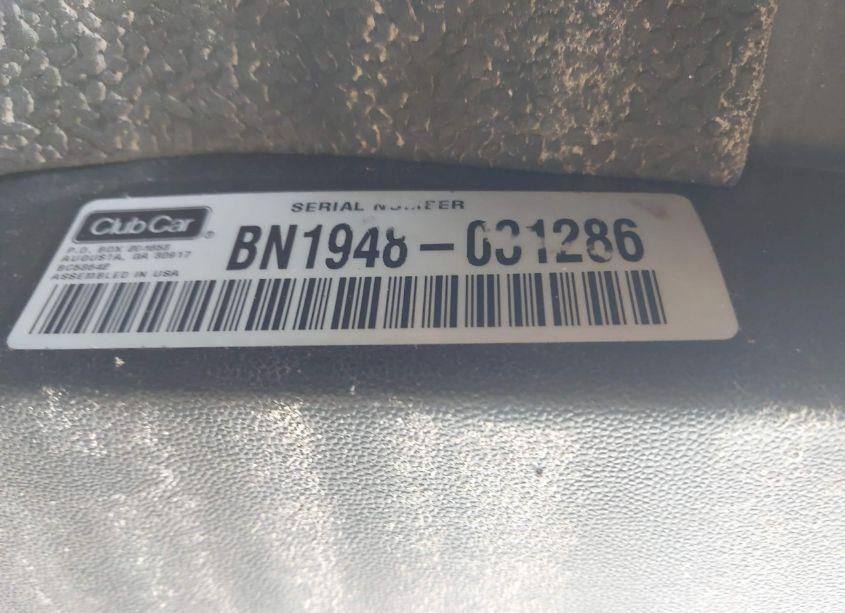 Photo 9 of 2019 Golf Cart OTHER (VIN 1948031286)