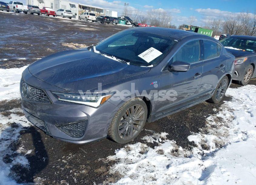 Photo 2 of 2022 Acura Ilx PREMIUM A-SPEC PACKAGES/TECHNOLOGY A-SPEC PACKAGES (VIN 19UDE2F87NA008059)