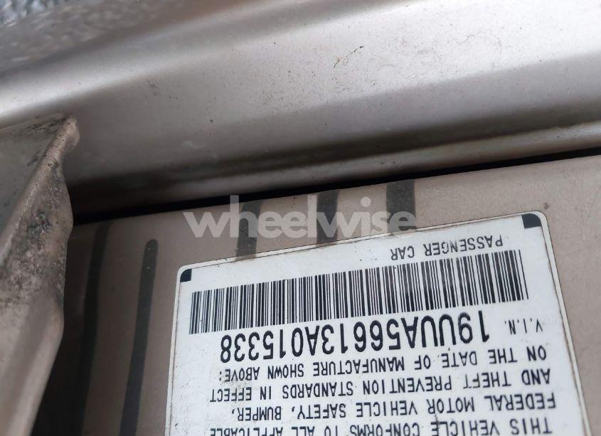 Photo 9 of 2003 Acura Tl 3.2 (VIN 19UUA56613A015338)
