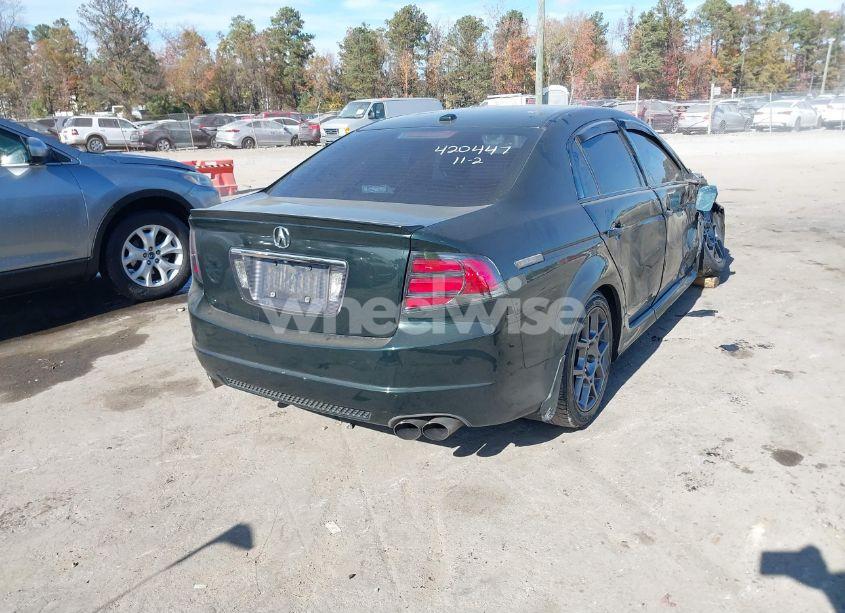 Photo 4 of 2008 Acura Tl TYPE S (VIN 19UUA75568A034804)