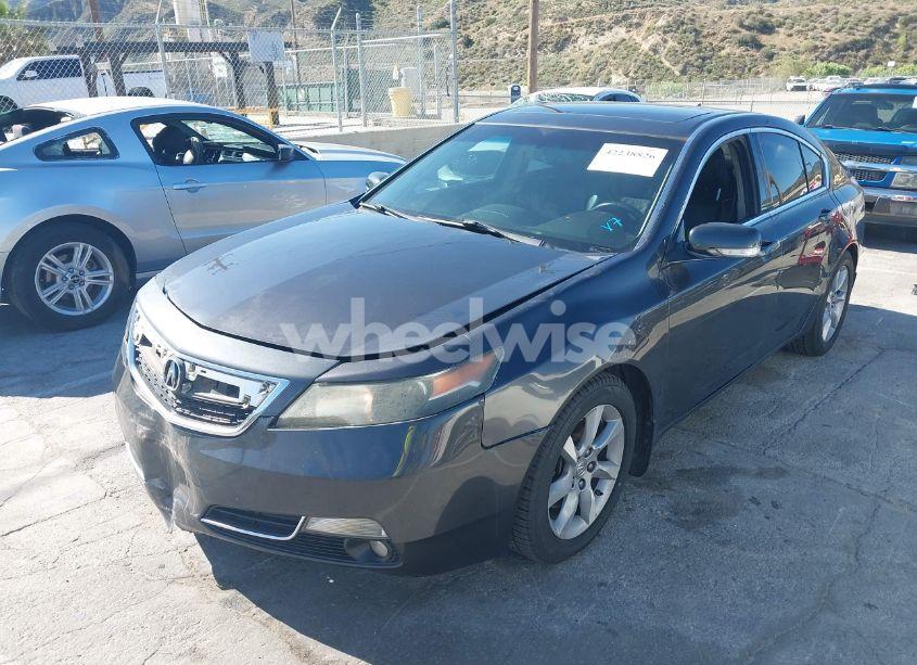 Photo 2 of 2012 Acura Tl 3.5 (VIN 19UUA8F25CA031167)