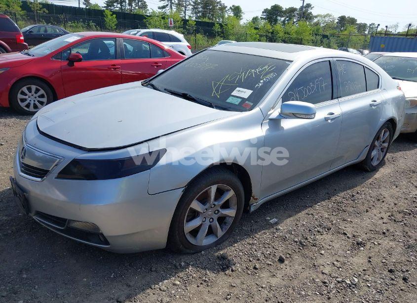 Photo 2 of 2012 Acura Tl 3.5 (VIN 19UUA8F26CA017844)