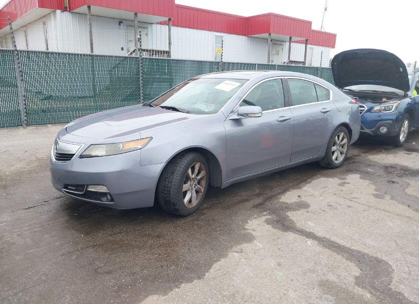 Photo 2 of 2012 Acura Tl 3.5 (VIN 19UUA8F29CA008216)