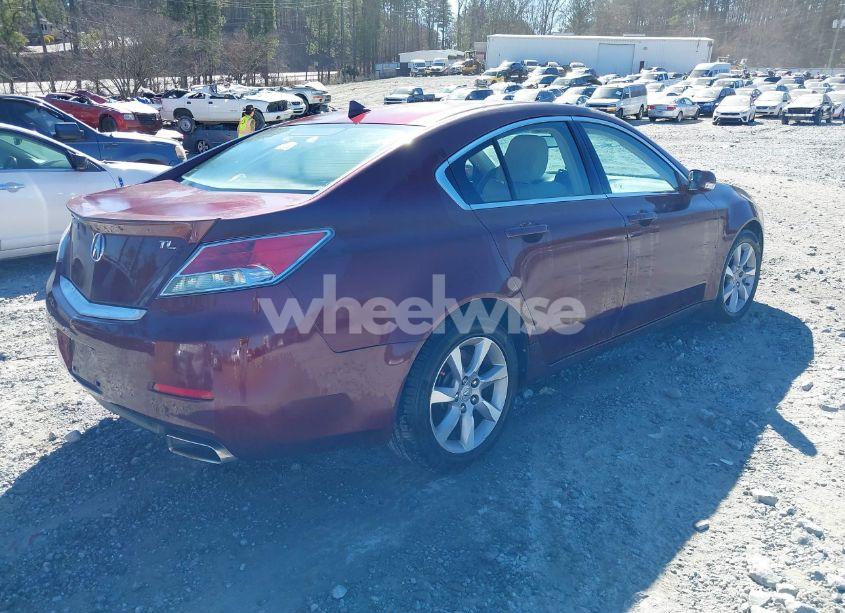 Photo 4 of 2012 Acura Tl 3.5 (VIN 19UUA8F52CA017012)