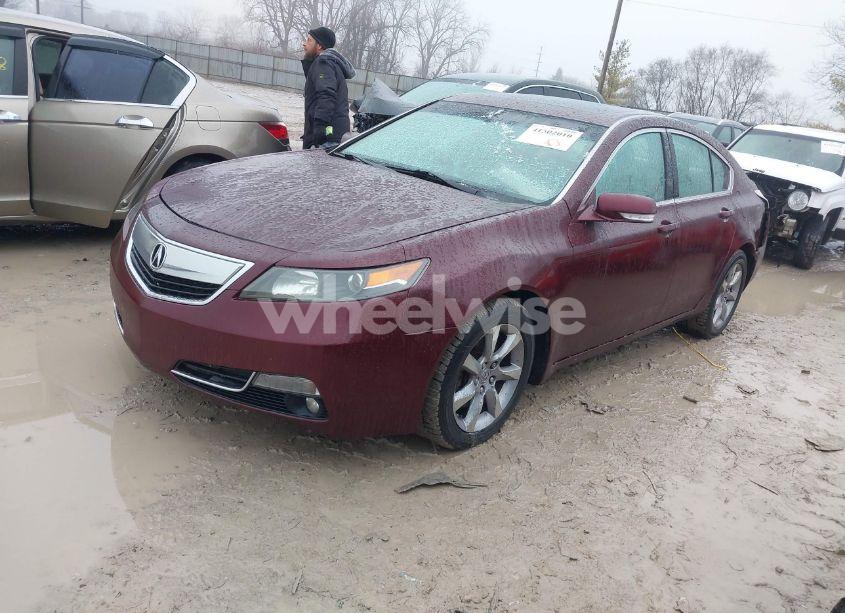 Photo 2 of 2012 Acura Tl 3.5 (VIN 19UUA8F57CA017006)