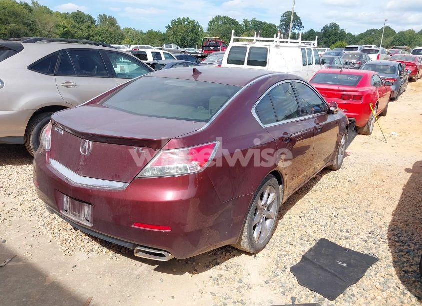Photo 4 of 2012 Acura Tl 3.5 (VIN 19UUA8F58CA003275)