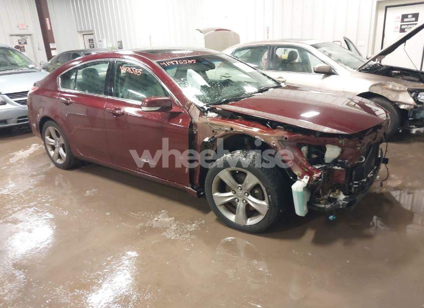 2012 Acura Tl 3.7 (VIN 19UUA9F52CA008283) main photo