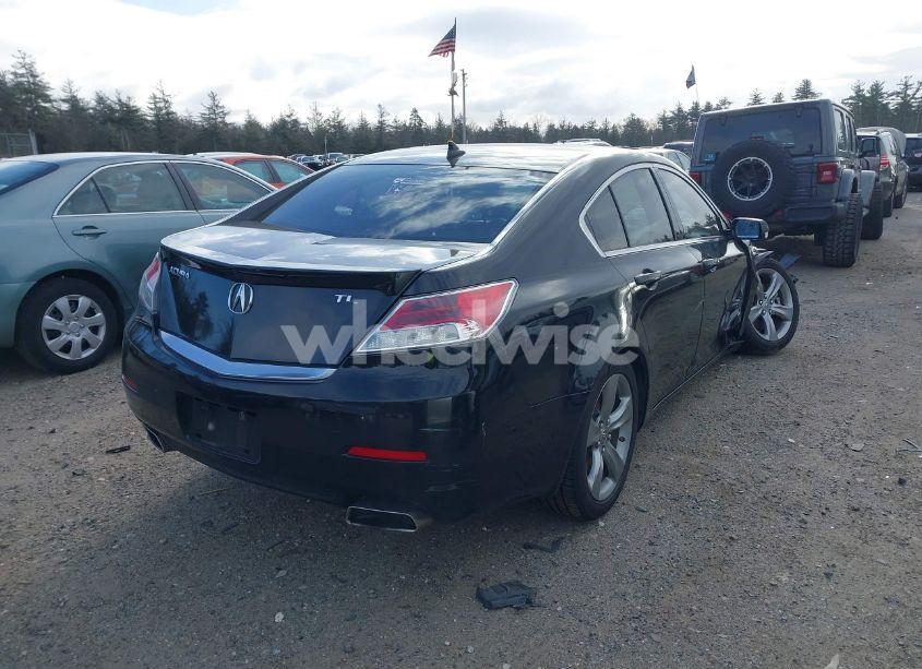 Photo 4 of 2012 Acura Tl 3.7 (VIN 19UUA9F59CA012525)