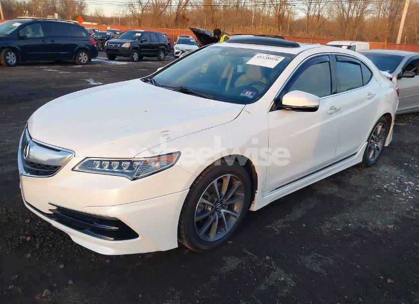 Photo 2 of 2015 Acura Tlx V6 TECH (VIN 19UUB2F52FA012777)