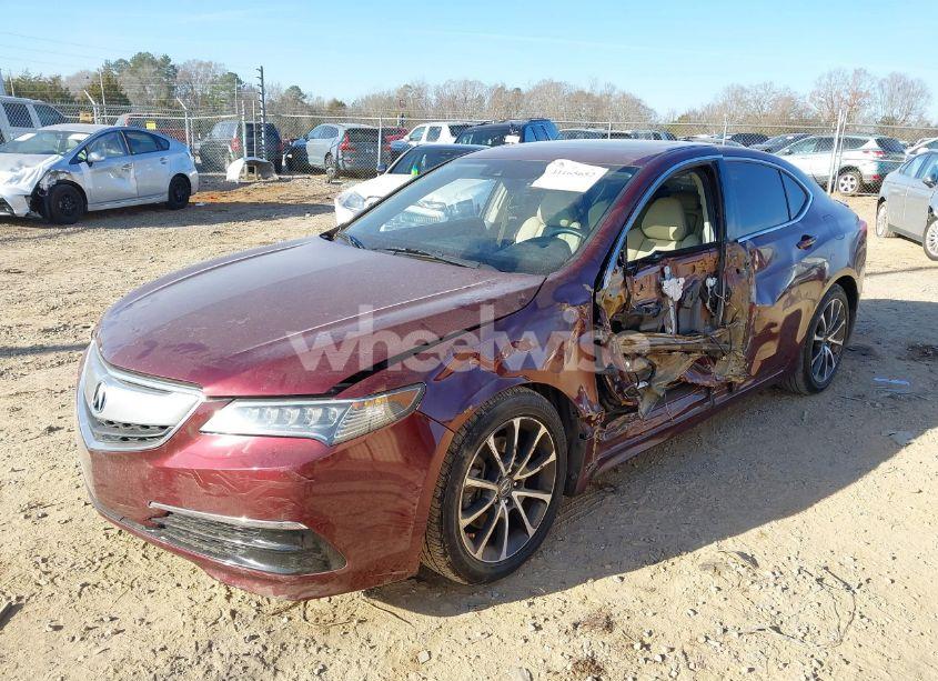 Photo 2 of 2015 Acura Tlx V6 TECH (VIN 19UUB2F56FA004777)
