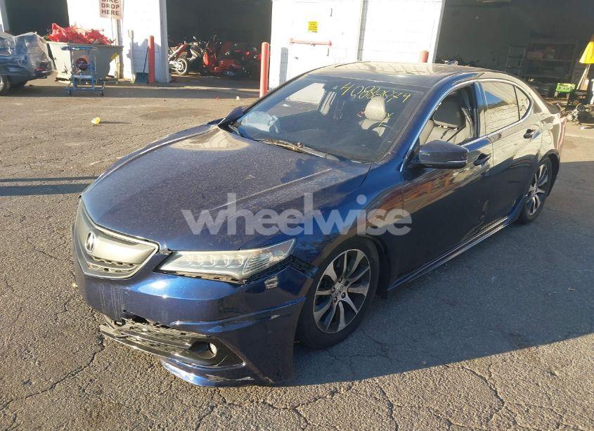 Photo 2 of 2015 Acura Tlx V6 TECH (VIN 19UUB2F56FA007338)