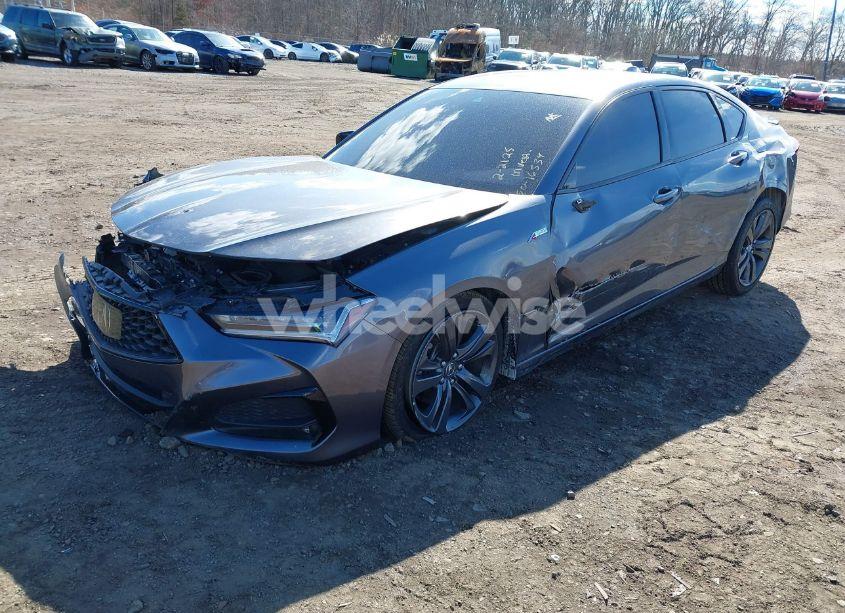 Photo 2 of 2023 Acura Tlx A-SPEC PACKAGE (VIN 19UUB5F54PA001072)