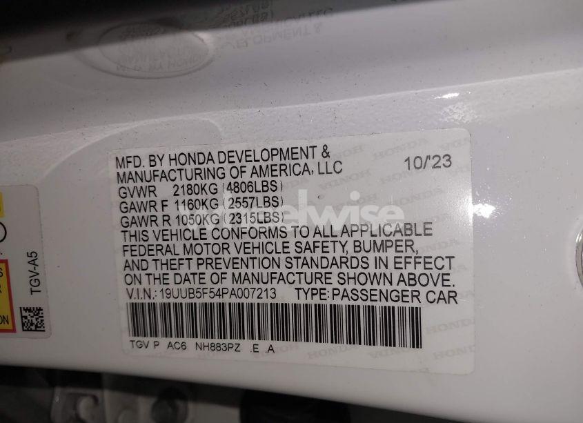 Photo 9 of 2023 Acura Tlx A-SPEC PACKAGE (VIN 19UUB5F54PA007213)