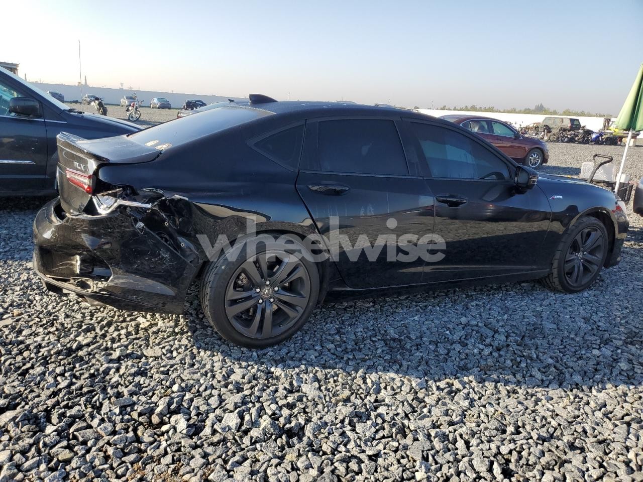 Photo 3 of 2021 ACURA TLX TECH A (VIN 19UUB6F51MA011169)