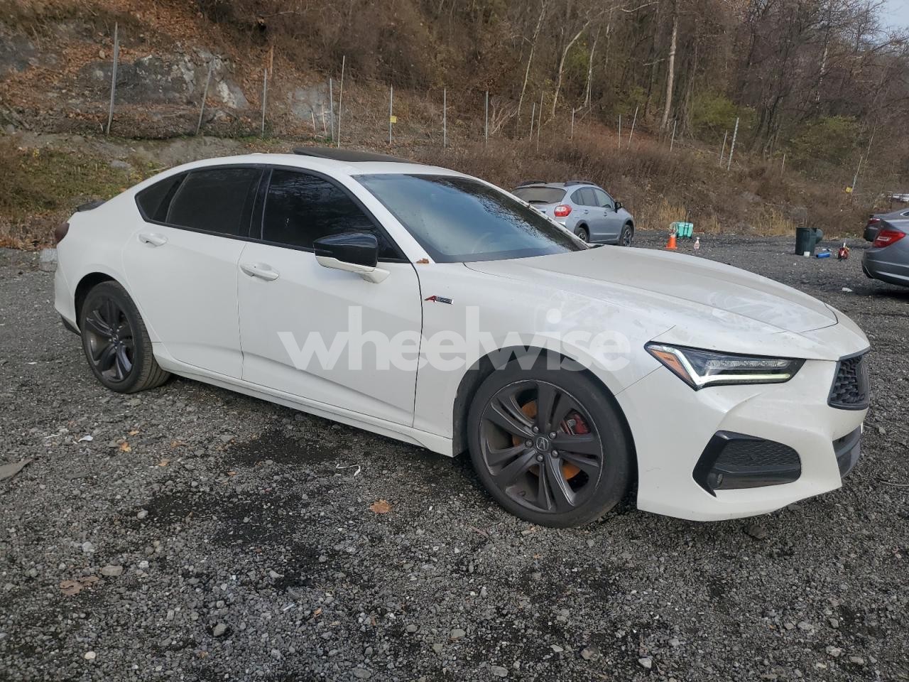 Photo 4 of 2022 ACURA TLX TECH A N/A (VIN 19UUB6F56NA002906)
