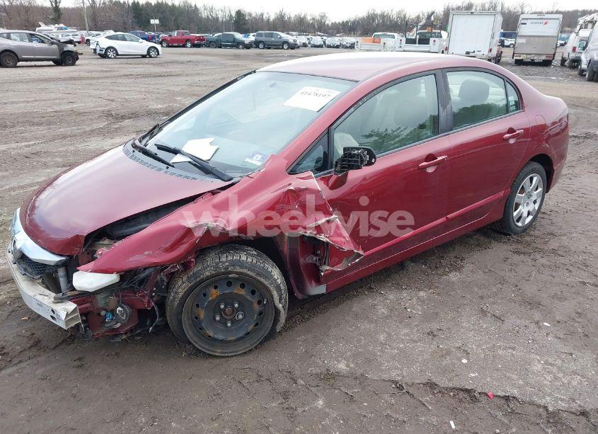 Photo 2 of 2009 Honda Civic LX (VIN 19XFA165X9E020891)