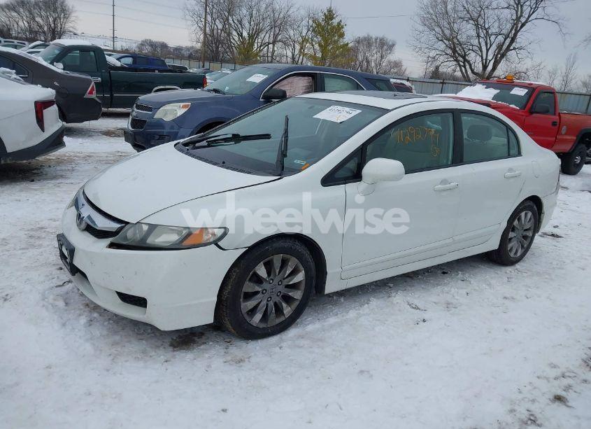 Photo 2 of 2009 Honda Civic EX (VIN 19XFA16819E000622)
