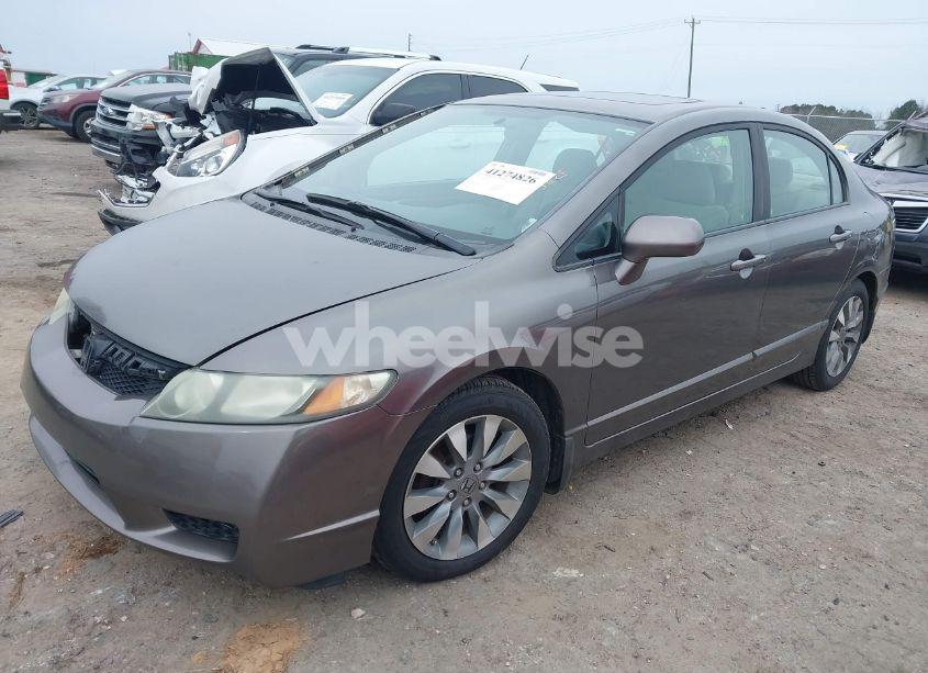 Photo 2 of 2009 Honda Civic EX (VIN 19XFA16849E017804)