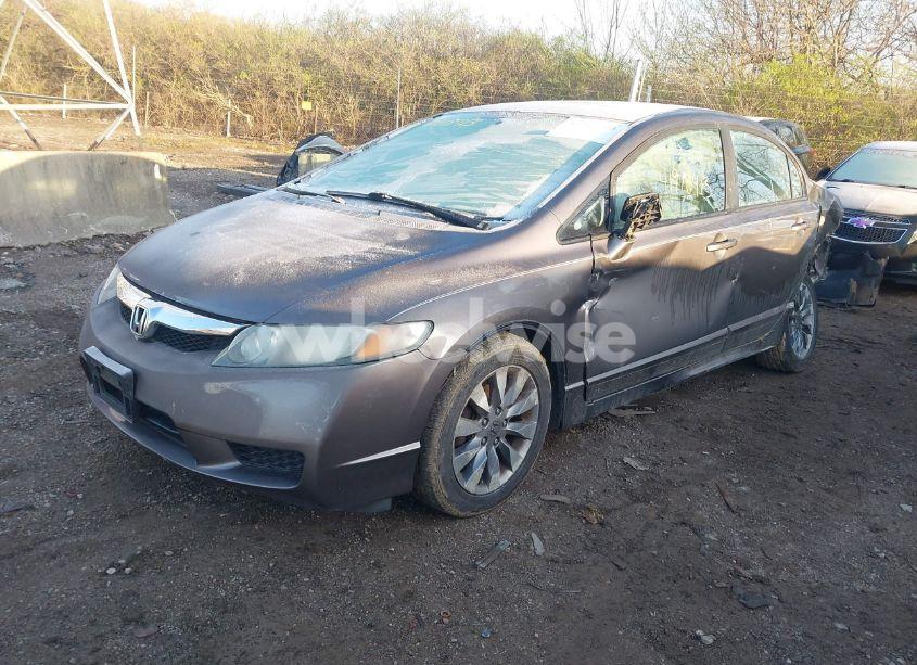 Photo 2 of 2009 Honda Civic EX-L (VIN 19XFA16909E001155)