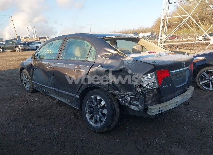 Photo 3 of 2009 Honda Civic EX-L (VIN 19XFA16909E001155)