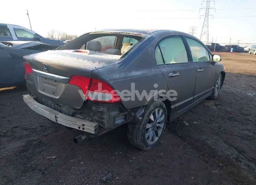 Photo 4 of 2009 Honda Civic EX-L (VIN 19XFA16909E001155)