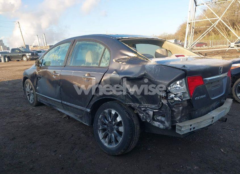 Photo 6 of 2009 Honda Civic EX-L (VIN 19XFA16909E001155)