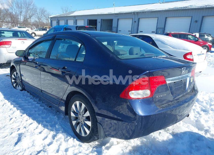 Photo 3 of 2009 Honda Civic EX-L (VIN 19XFA169X9E010221)