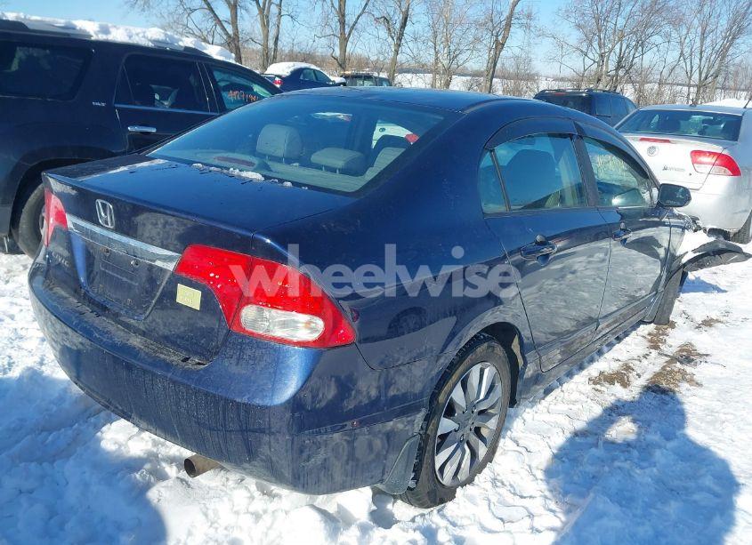 Photo 4 of 2009 Honda Civic EX-L (VIN 19XFA169X9E010221)