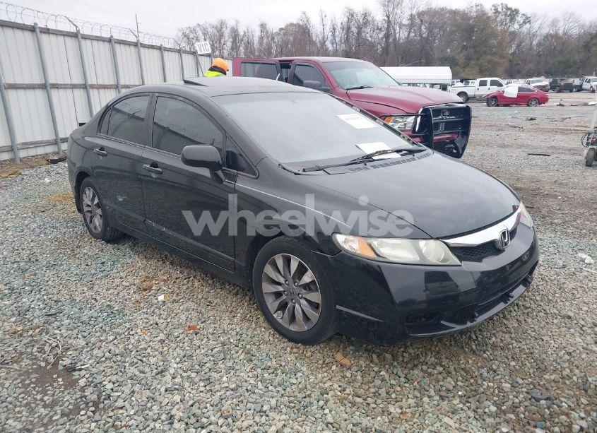 2009 Honda Civic EX-L (VIN 19XFA169X9E012499) main photo