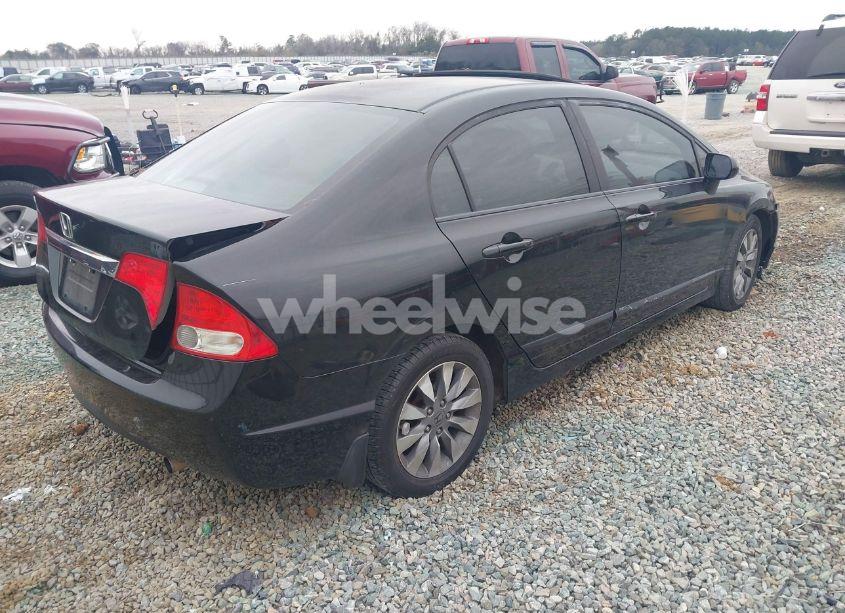 Photo 4 of 2009 Honda Civic EX-L (VIN 19XFA169X9E012499)