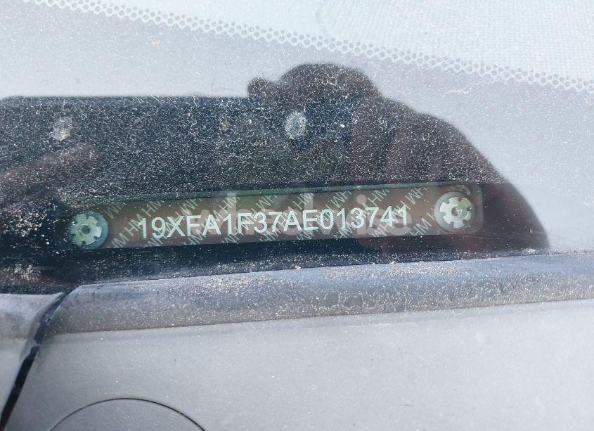 Photo 9 of 2010 Honda Civic VP (VIN 19XFA1F37AE013741)