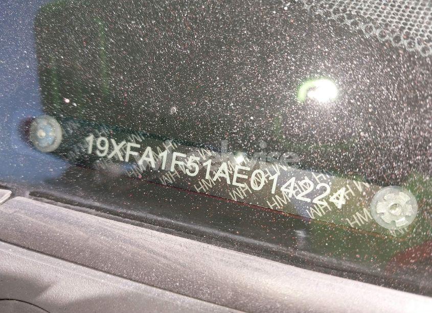 Photo 9 of 2010 Honda Civic LX (VIN 19XFA1F51AE014224)