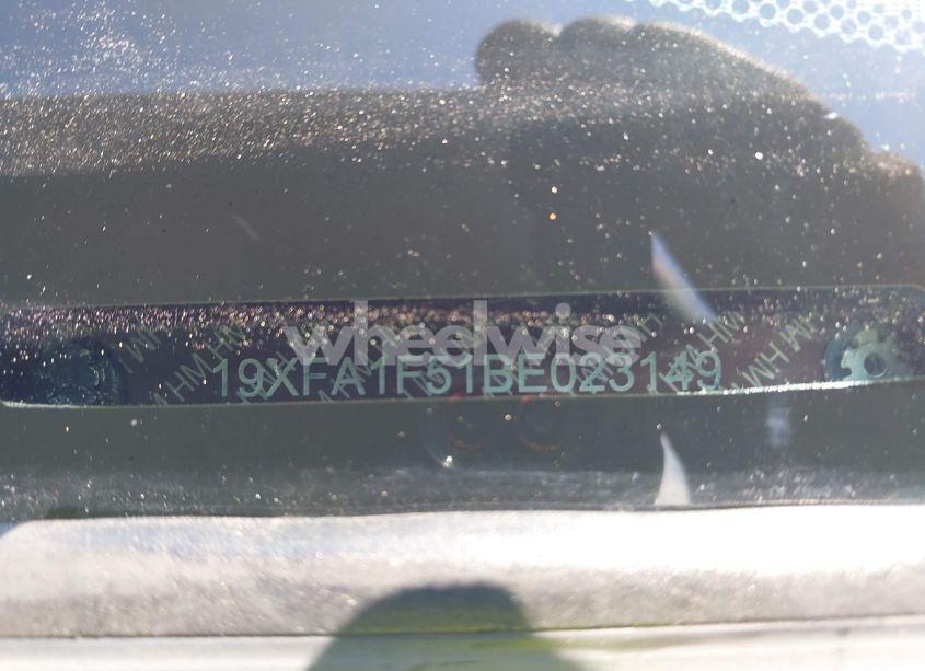 Photo 13 of 2011 Honda Civic LX (VIN 19XFA1F51BE023149)