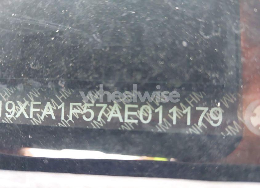 Photo 9 of 2010 Honda Civic LX (VIN 19XFA1F57AE011179)