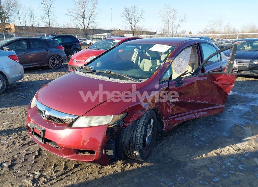 Photo 2 of 2010 Honda Civic LX (VIN 19XFA1F58AE016018)