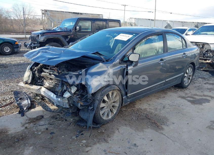 Photo 2 of 2010 Honda Civic EX (VIN 19XFA1F81AE058797)