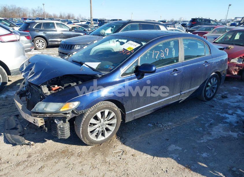 Photo 2 of 2010 Honda Civic EX (VIN 19XFA1F82AE007275)